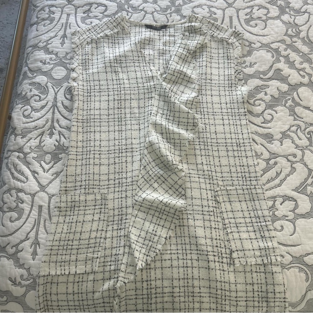 Zara Checkered Sleeveless Dress